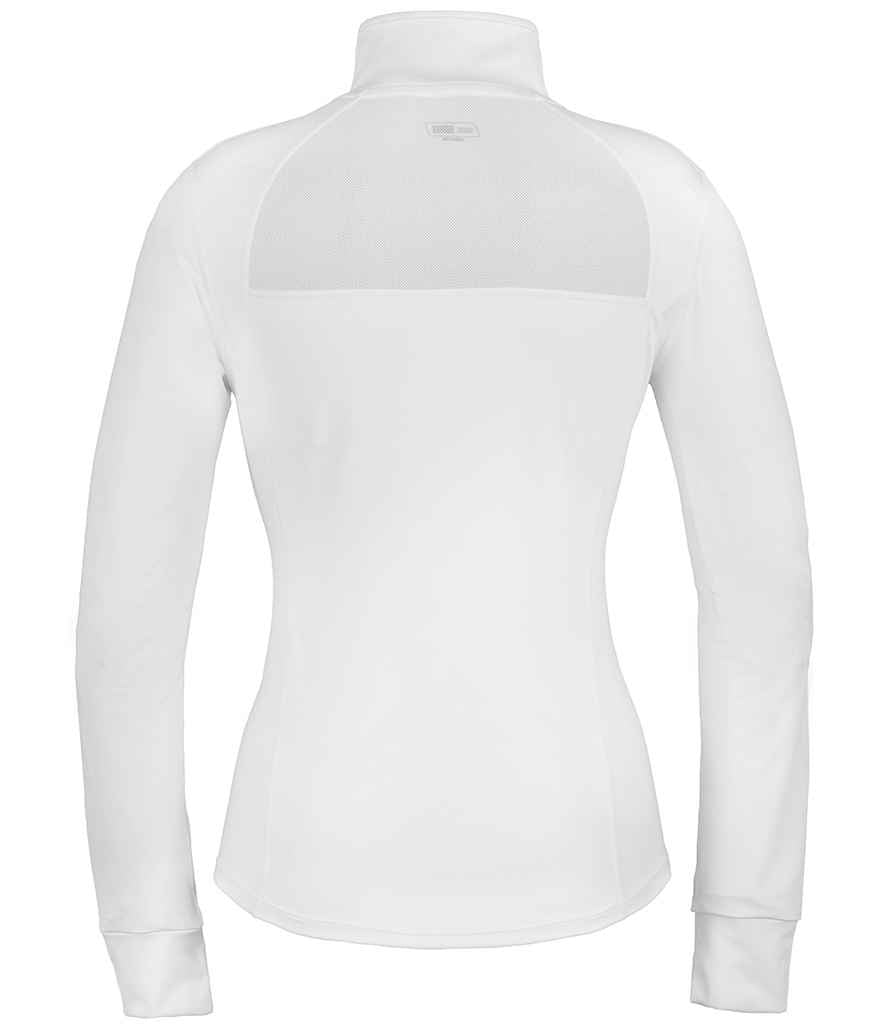 Spiro Ladies Recycled Fitness Jacket | White - Lancashire Teamwear