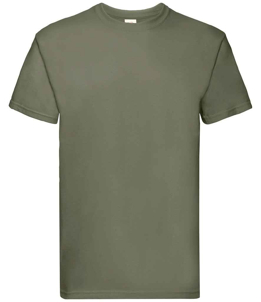 Fruit of the Loom Super Premium T-Shirt | Classic Olive - Lancashire Teamwear
