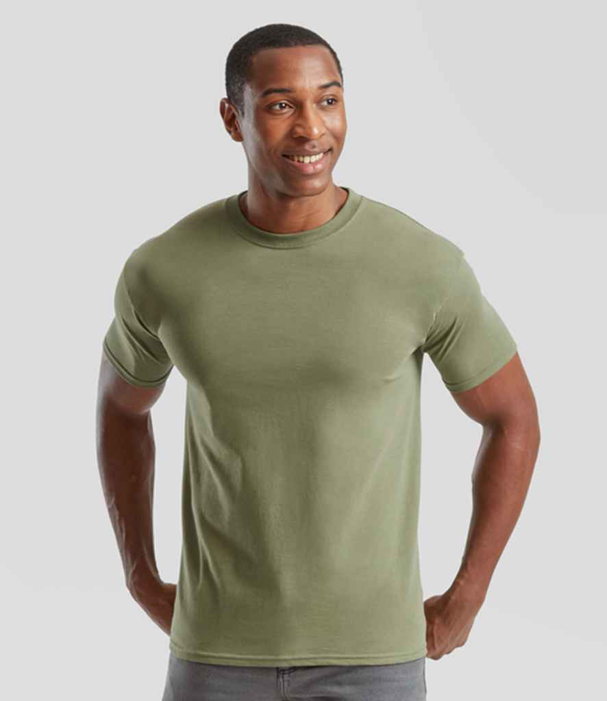 Fruit of the Loom Super Premium T-Shirt | Classic Olive - Lancashire Teamwear