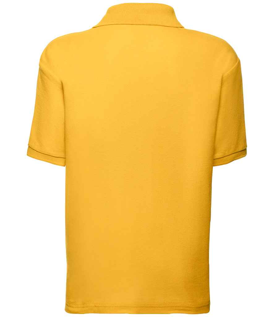 Fruit of the Loom Kids Poly/Cotton Piqué Polo Shirt | Sunflower - Lancashire Teamwear