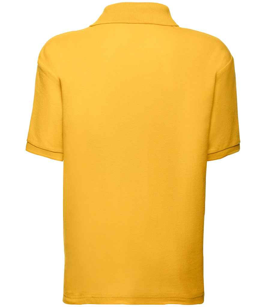Fruit of the Loom Kids Poly/Cotton Piqué Polo Shirt | Sunflower - Lancashire Teamwear