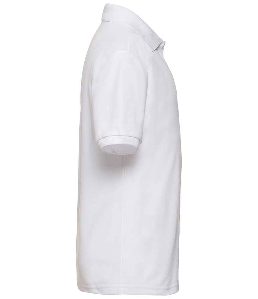 Fruit of the Loom Kids Poly/Cotton Piqué Polo Shirt | White - Lancashire Teamwear