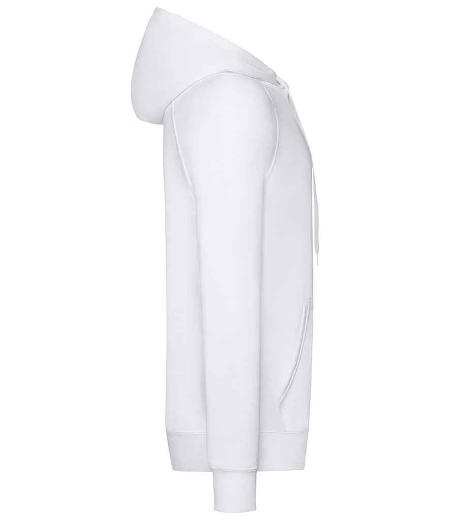 Fruit of the Loom Lightweight Hooded Sweatshirt | White - Lancashire Teamwear