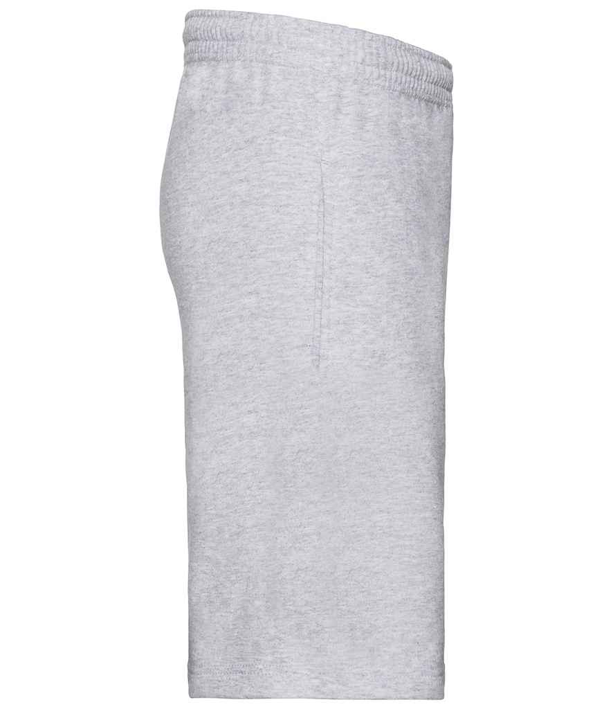 Fruit of the Loom Lightweight Shorts | Heather Grey - Lancashire Teamwear