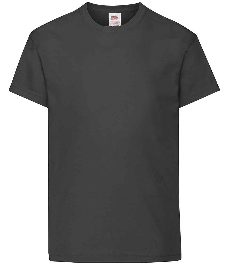 Fruit of the Loom Kids Original T-Shirt | Black Black