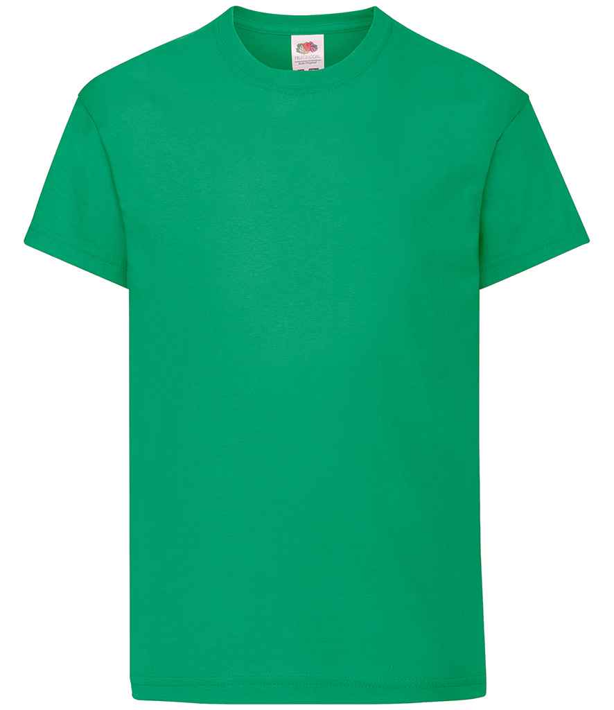 Fruit of the Loom Kids Original T-Shirt | Kelly Green Kelly Green