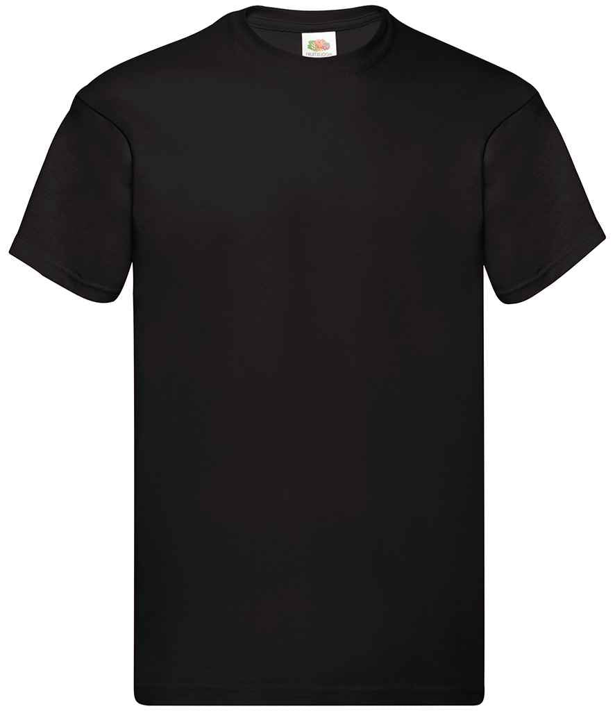 Fruit of the Loom Original T-Shirt | Black Black