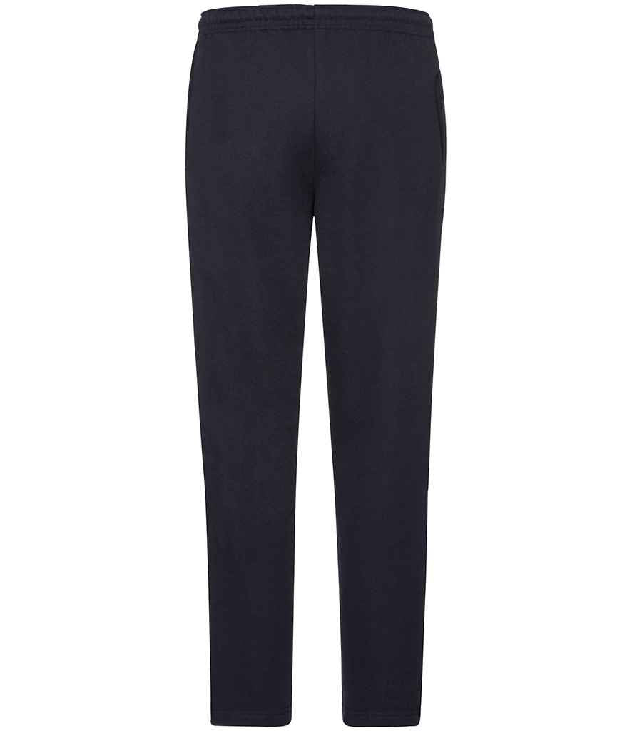 Fruit of the Loom Classic Open Hem Jog Pants | Deep Navy Trousers - Lancashire Teamwear