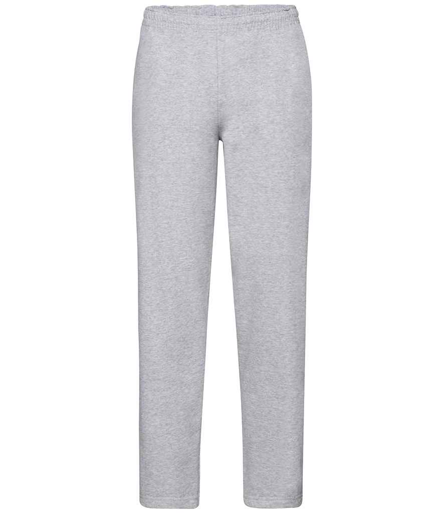 Fruit of the Loom Classic Open Hem Jog Pants Heather Grey