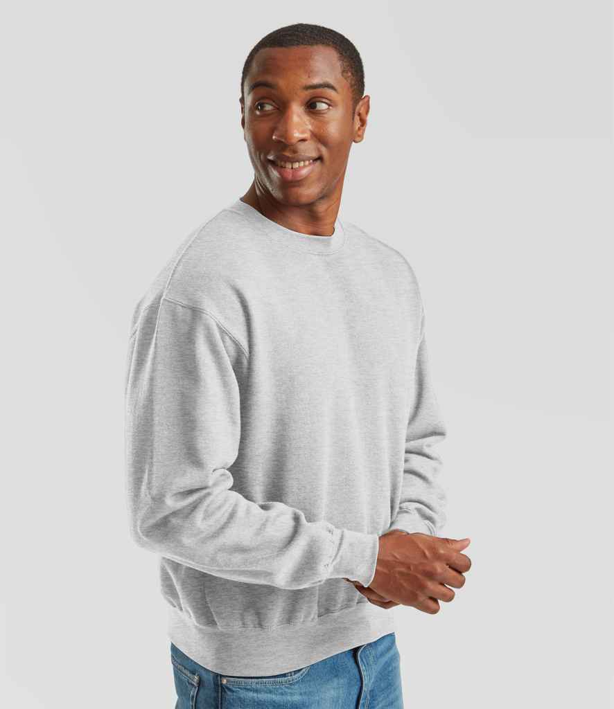 Fruit of the Loom Supercotton™ Sweatshirt | Athletic Heather - Lancashire Teamwear