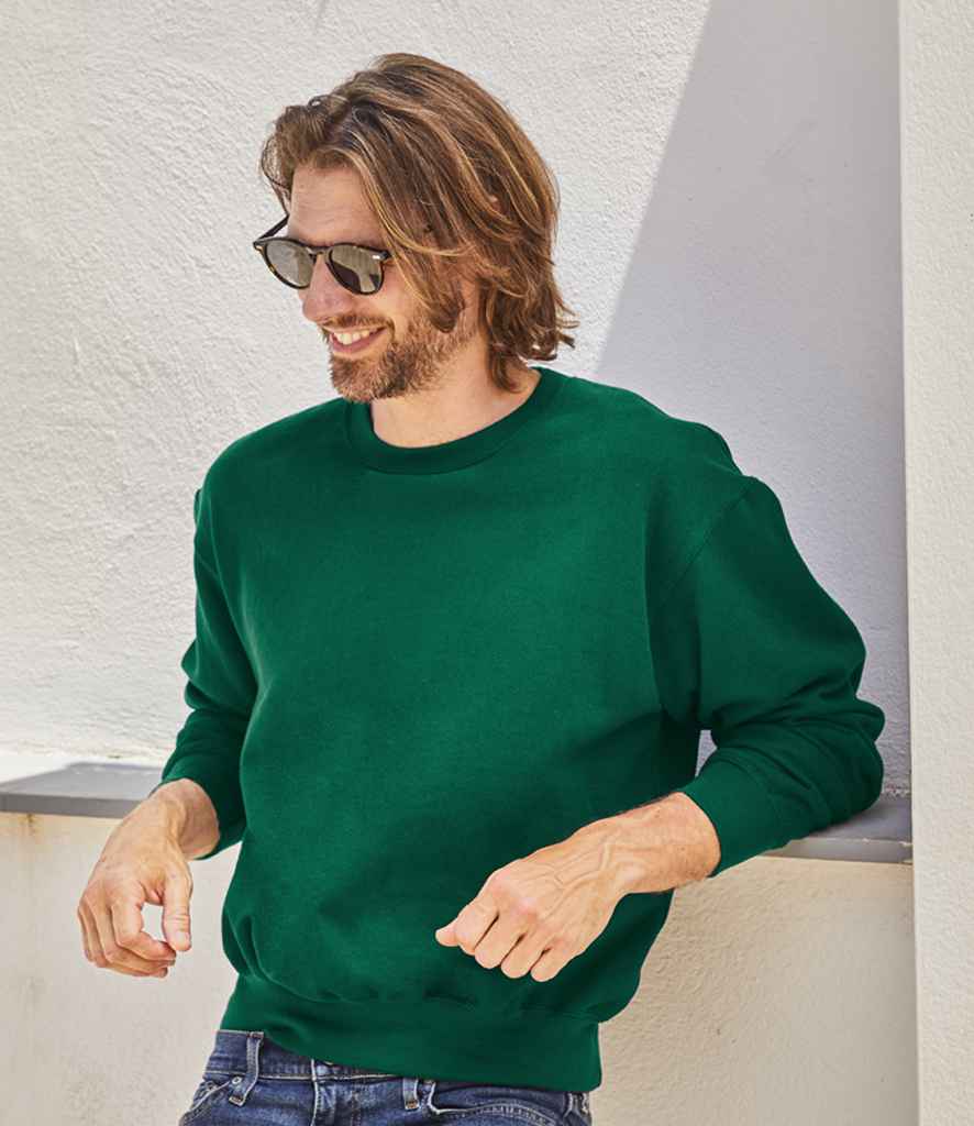Fruit of the Loom Supercotton™ Sweatshirt | College Green - Lancashire Teamwear