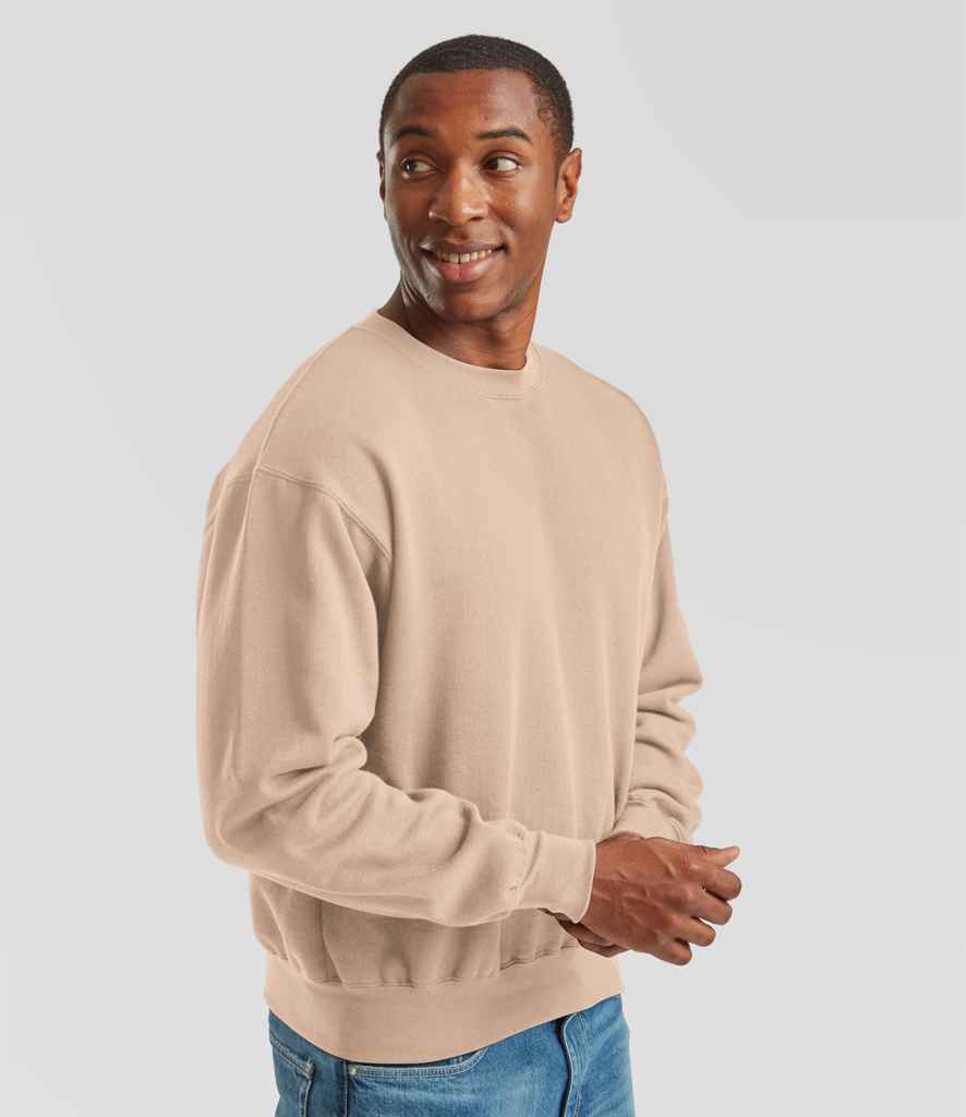 Fruit of the Loom Supercotton™ Sweatshirt | Desert Sand - Lancashire Teamwear