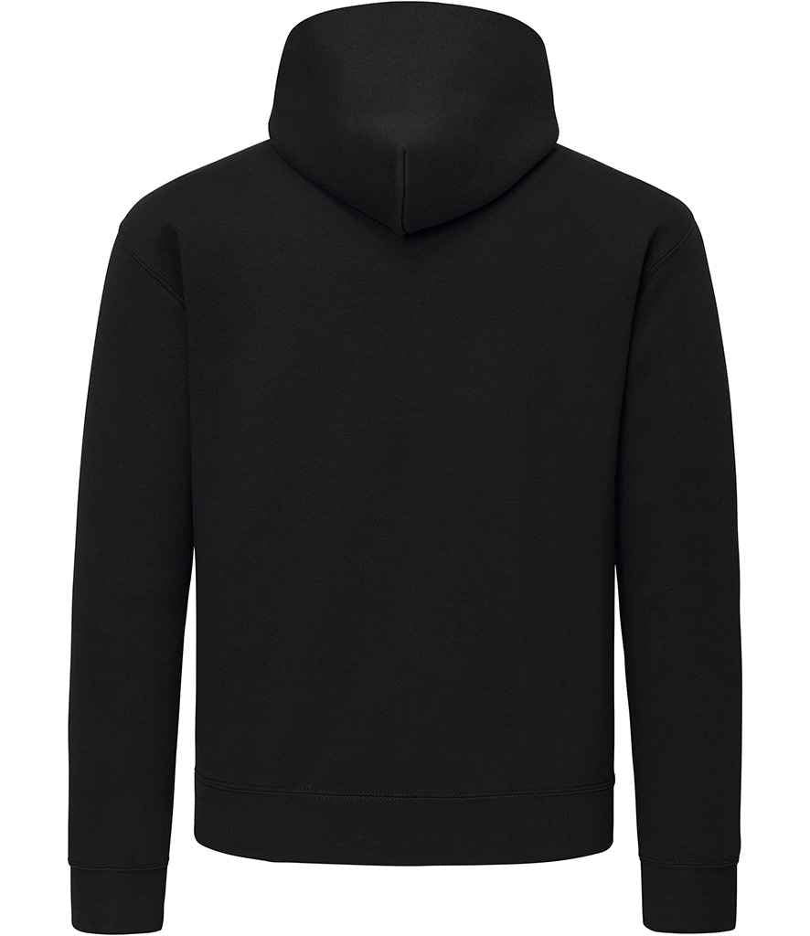 Fruit of the Loom Supercotton™ Hooded Sweatshirt | Black - Lancashire Teamwear