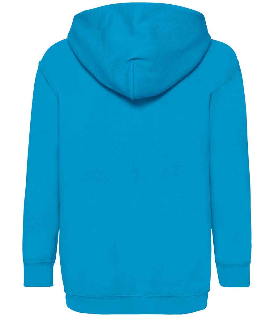 Fruit of the Loom Kids Classic Hooded Sweatshirt | Azure - Lancashire Teamwear