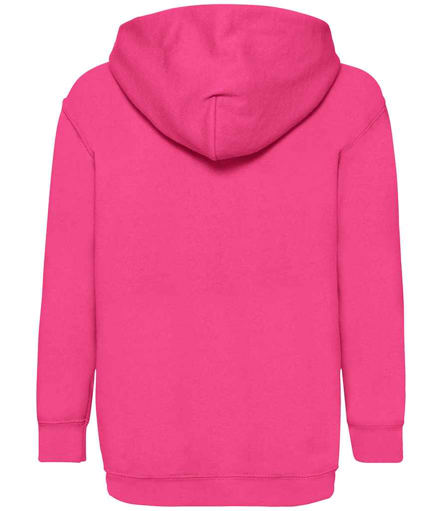 Fruit of the Loom Kids Classic Hooded Sweatshirt | Fuchsia - Lancashire Teamwear