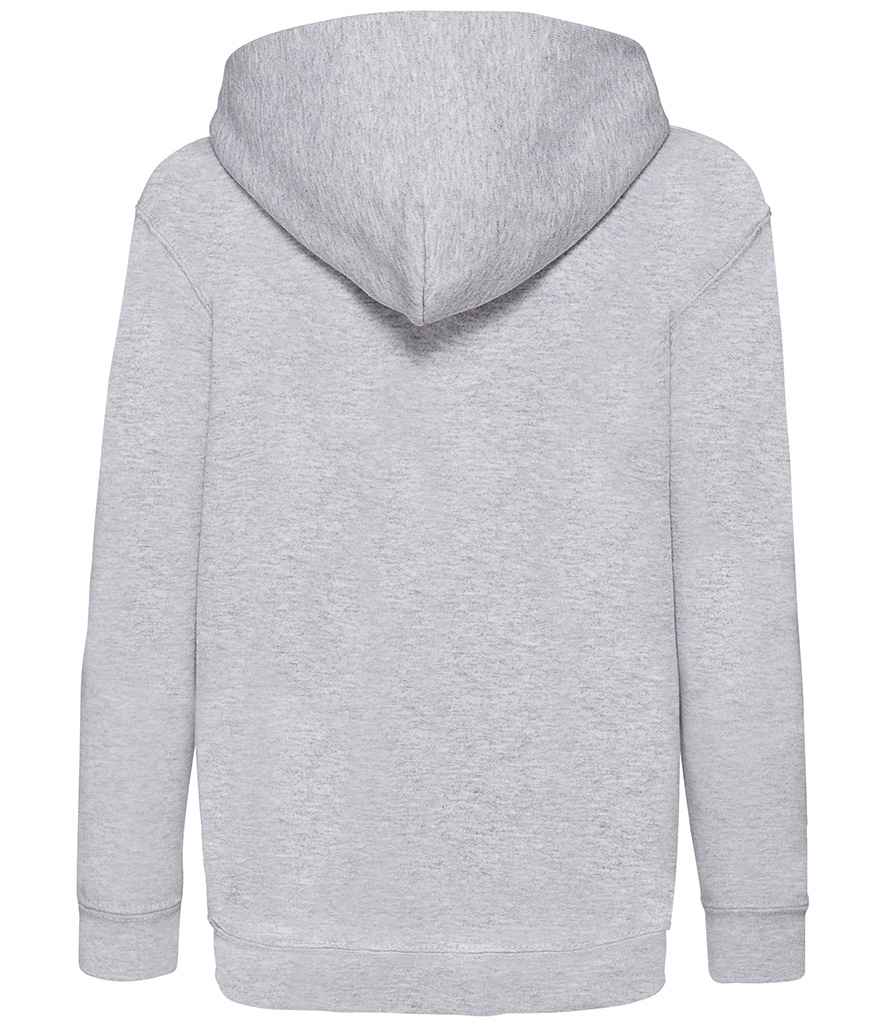 Fruit of the Loom Kids Classic Hooded Sweatshirt | Heather Grey - Lancashire Teamwear