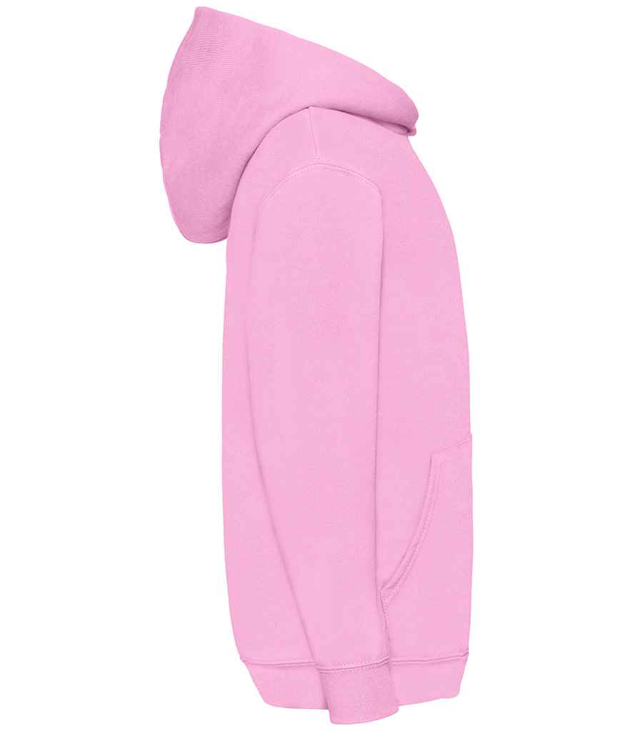 Fruit of the Loom Kids Classic Hooded Sweatshirt | Light Pink - Lancashire Teamwear