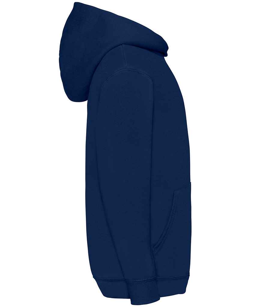 Fruit of the Loom Kids Classic Hooded Sweatshirt | Navy - Lancashire Teamwear