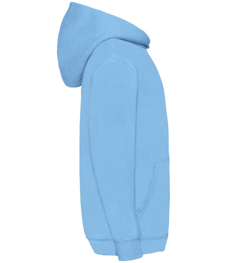 Fruit of the Loom Kids Classic Hooded Sweatshirt | Sky Blue - Lancashire Teamwear