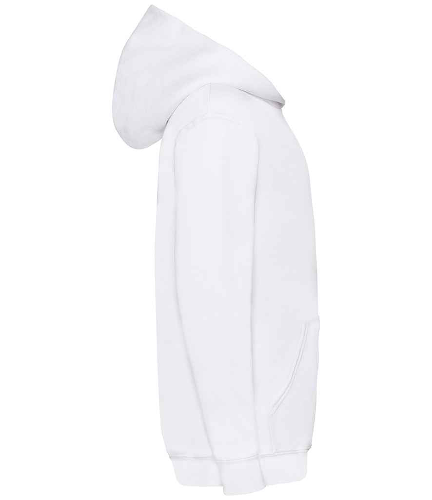 Fruit of the Loom Kids Classic Hooded Sweatshirt | White - Lancashire Teamwear