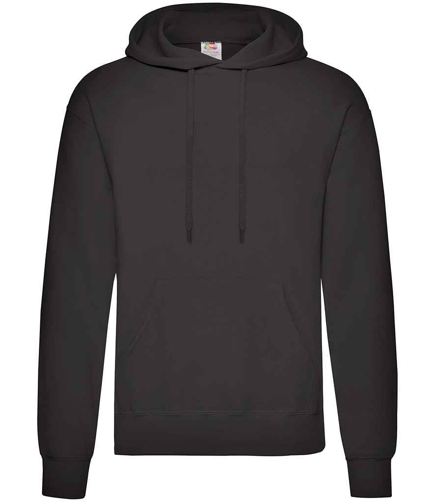 Fruit of the Loom Classic Hooded Sweatshirt | Black Black