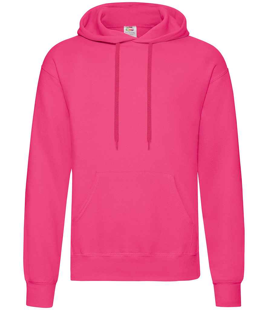Fruit of the Loom Classic Hooded Sweatshirt | Fuchsia Fuchsia