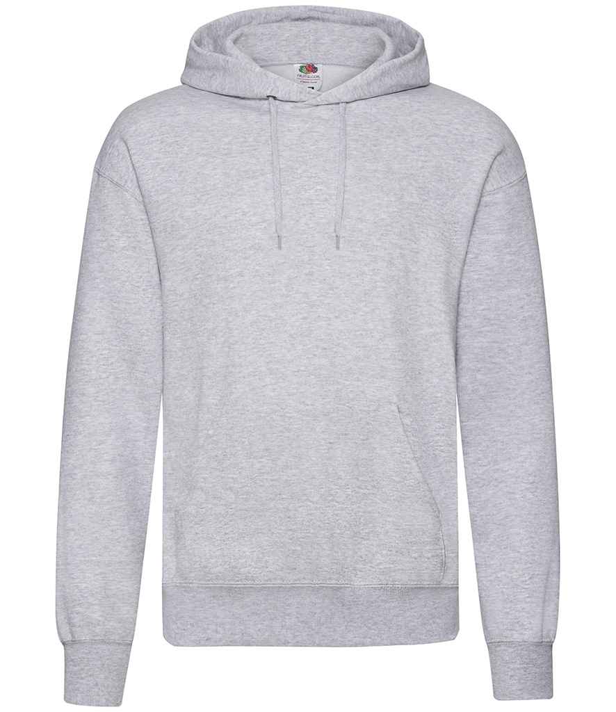 Fruit of the Loom Classic Hooded Sweatshirt | Heather Grey Heather Grey