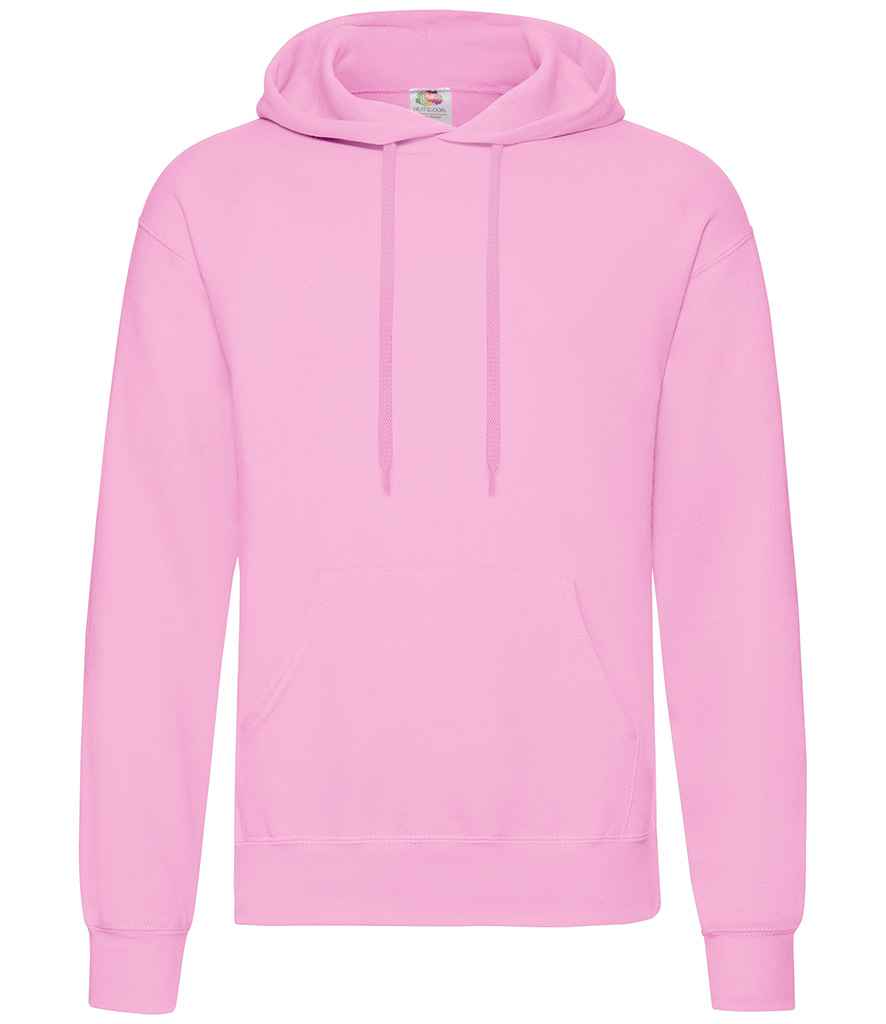 Fruit of the Loom Classic Hooded Sweatshirt | Light Pink Light Pink