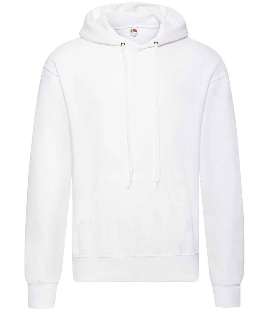 Fruit of the Loom Classic Hooded Sweatshirt | White White