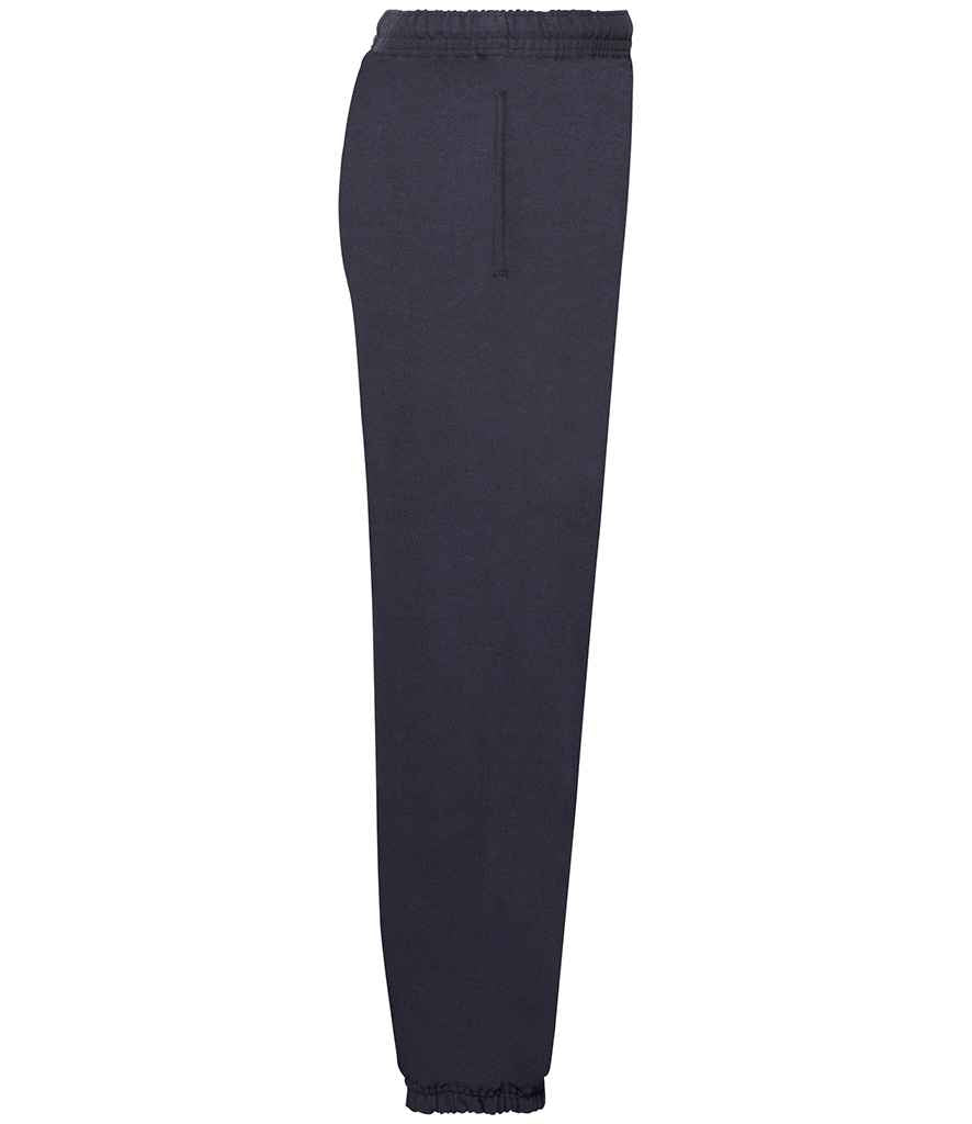 Fruit of the Loom Kids Elasticated Hem Jog Pants | Deep Navy Trousers - Lancashire Teamwear