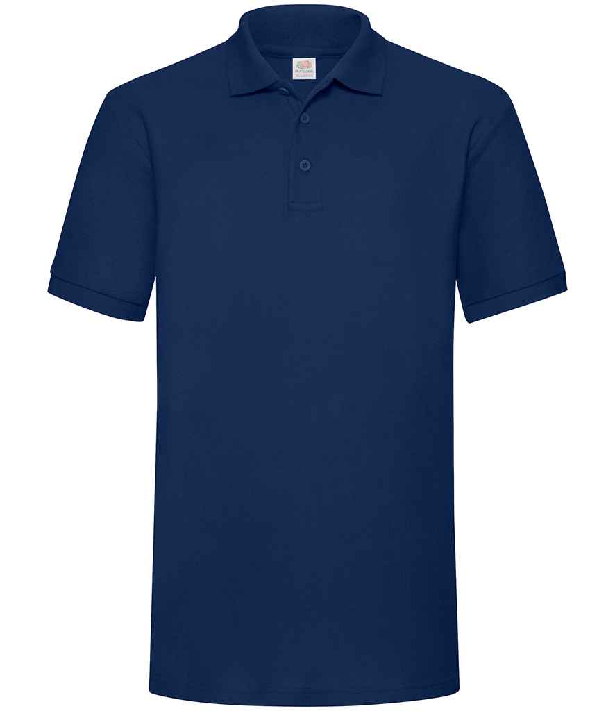 Fruit of the Loom Heavy Poly/Cotton Piqué Polo Shirt Navy