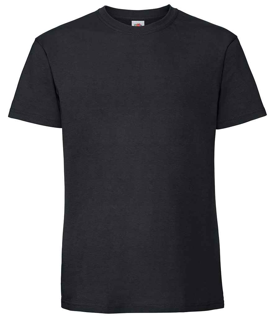 Fruit of the Loom Iconic 195 T-Shirt | Black Black
