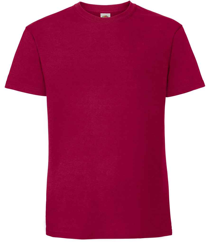 Fruit of the Loom Iconic 195 T-Shirt | Cranberry Cranberry