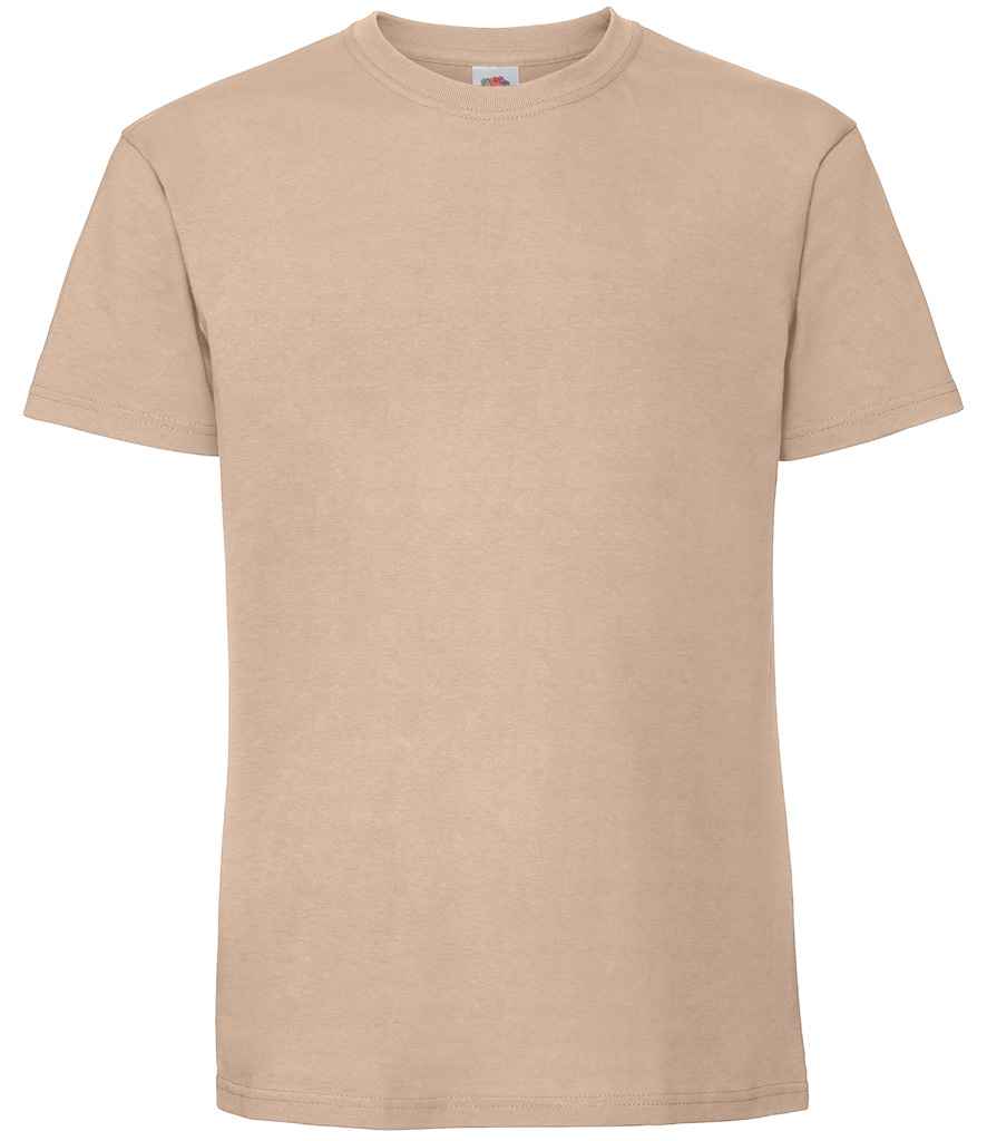 Fruit of the Loom Iconic 195 T-Shirt | Desert Sand Desert Sand