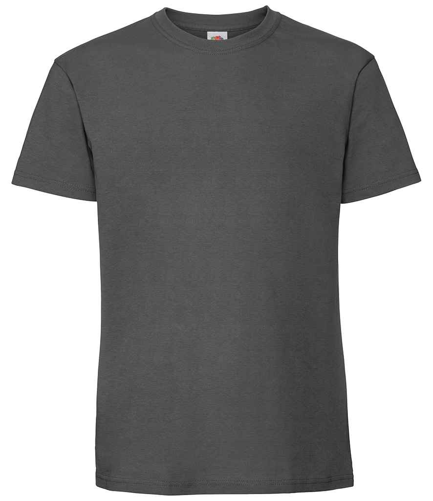Fruit of the Loom Iconic 195 T-Shirt | Light Graphite Light Graphite