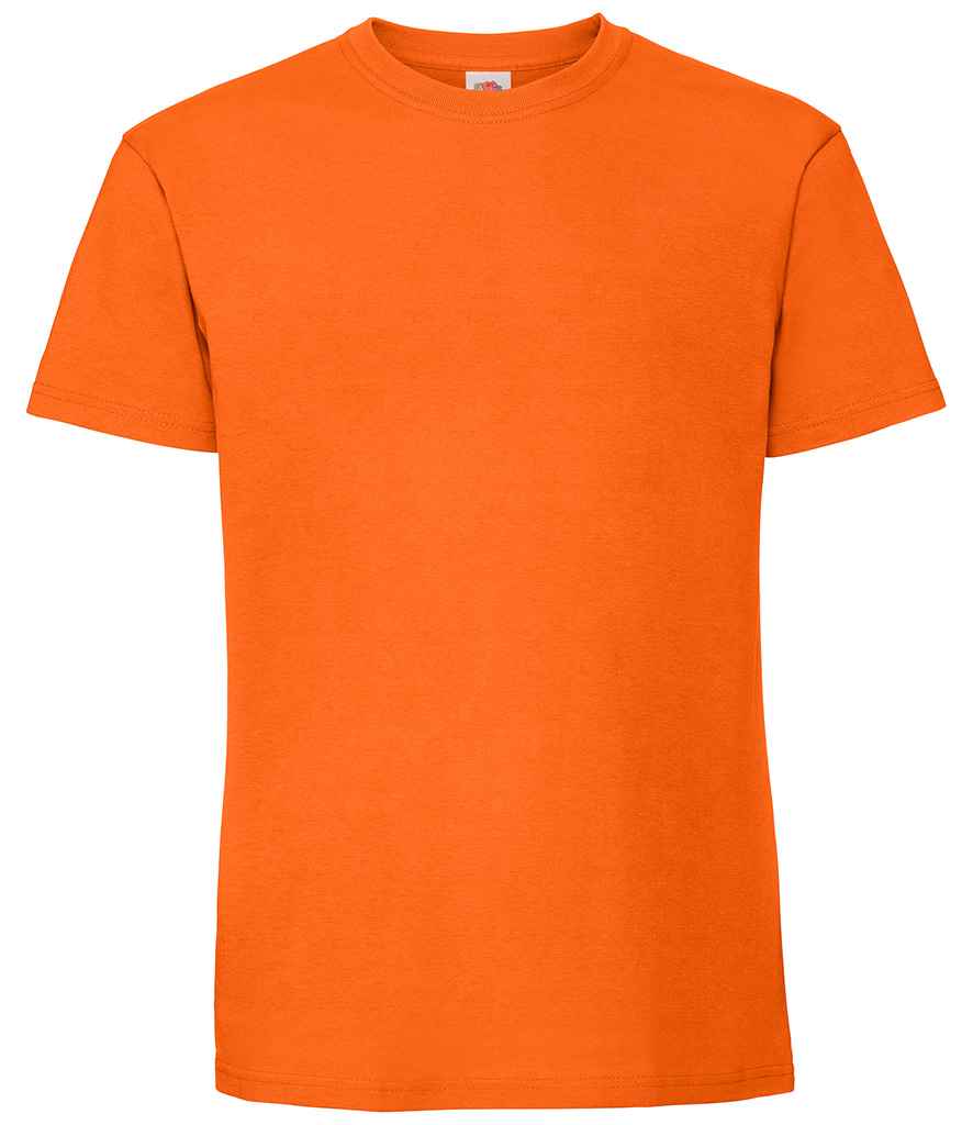 Fruit of the Loom Iconic 195 T-Shirt | Orange Orange