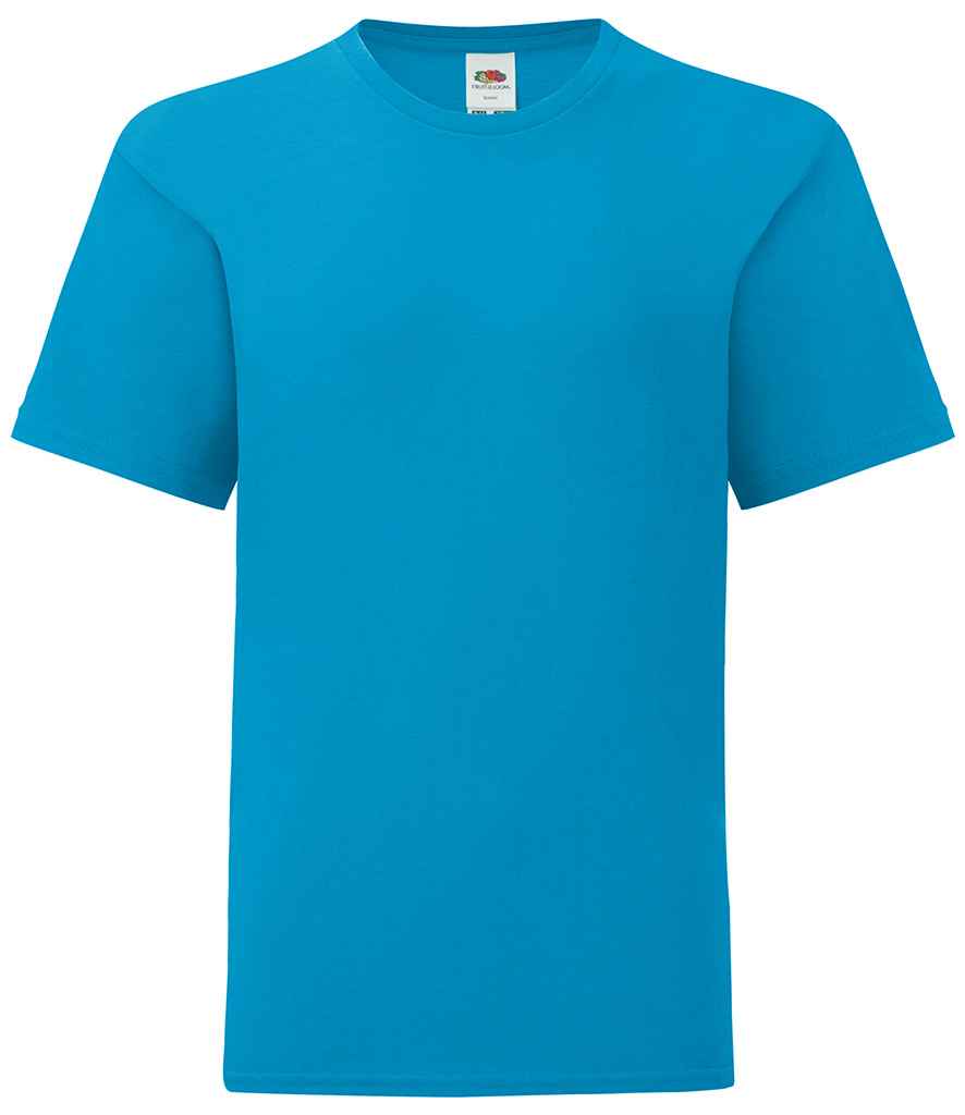 Fruit of the Loom Kids Iconic 150 T-Shirt | Azure Azure