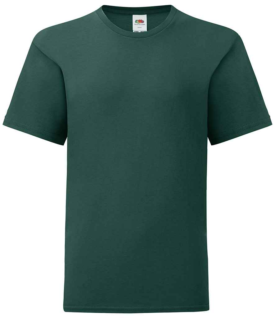 Fruit of the Loom Kids Iconic 150 T-Shirt | Forest Green Forest Green