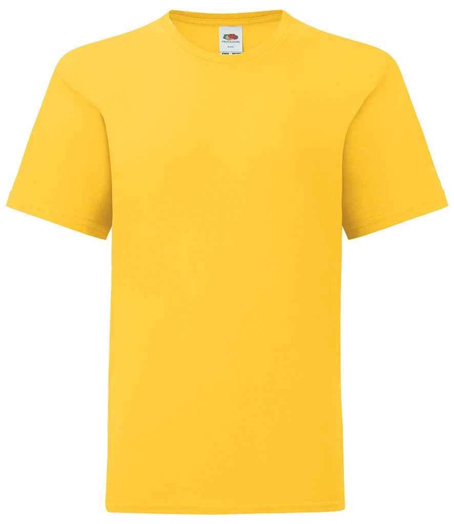 Fruit of the Loom Kids Iconic 150 T-Shirt | Sunflower Sunflower