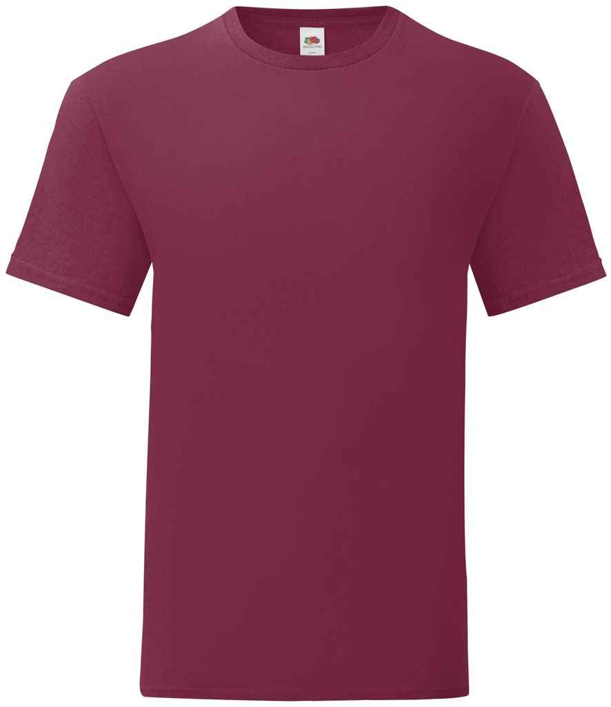 Fruit of the Loom Iconic 150 T-Shirt | Burgundy Burgundy