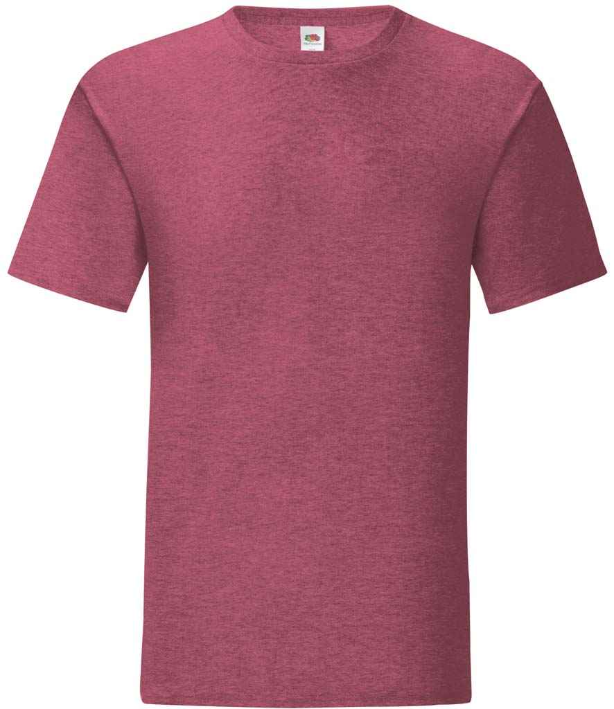 Fruit of the Loom Iconic 150 T-Shirt | Heather Burgundy Heather Burgundy