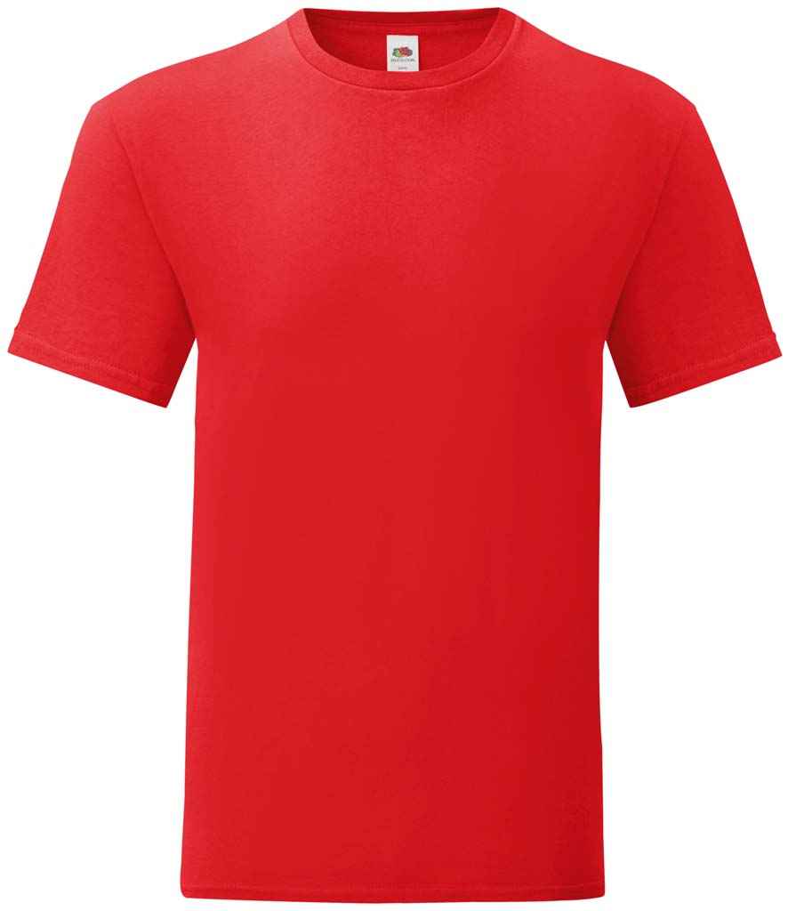Fruit of the Loom Iconic 150 T-Shirt | Red Red
