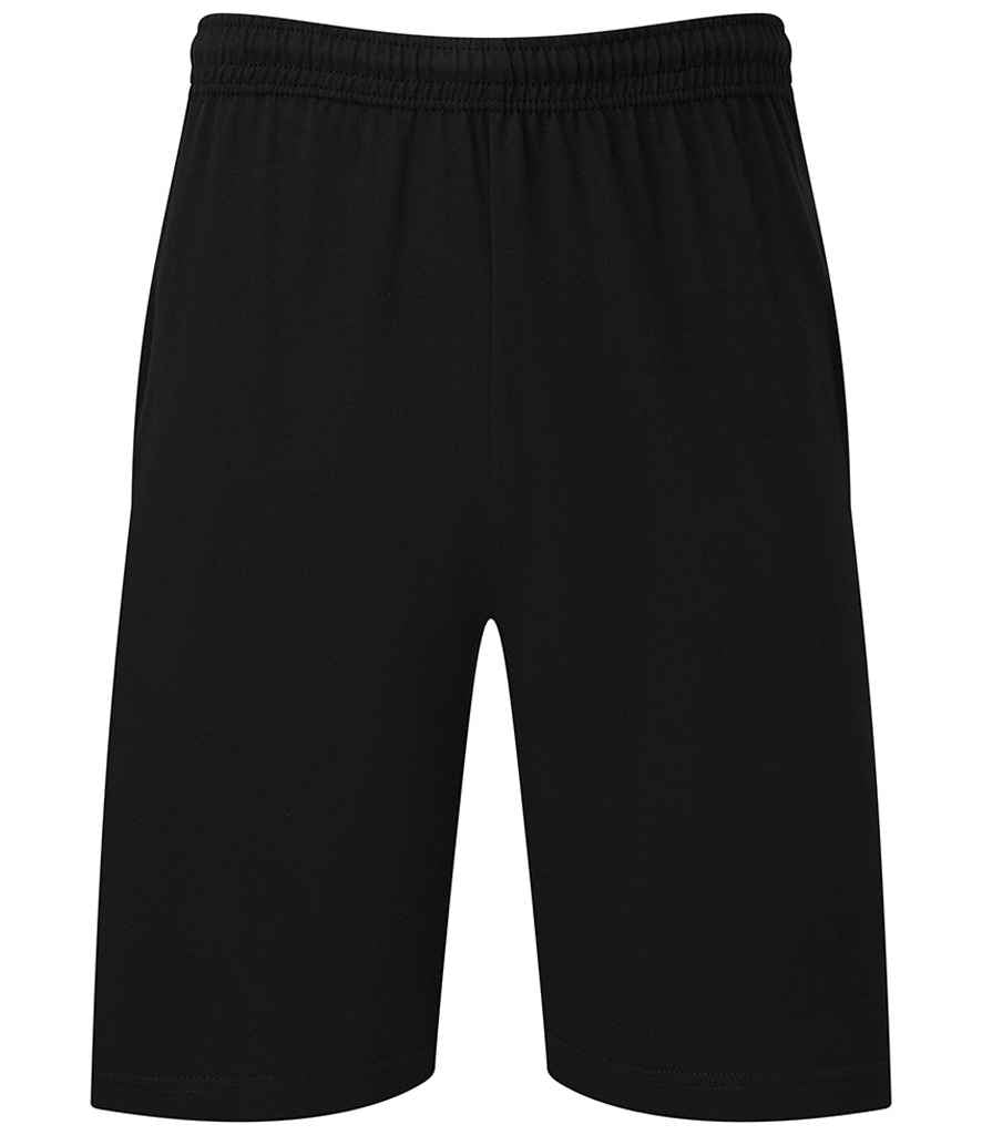 Fruit of the Loom Iconic 195 Jersey Shorts Black