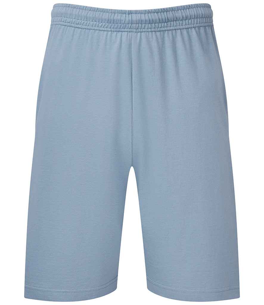 Fruit of the Loom Iconic 195 Jersey Shorts Mineral Blue