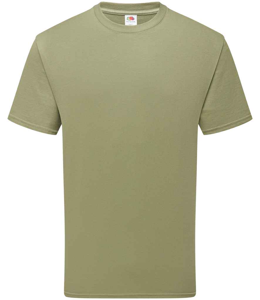 Fruit of the Loom Pure Cotton T-Shirt | Classic Olive - Lancashire Teamwear