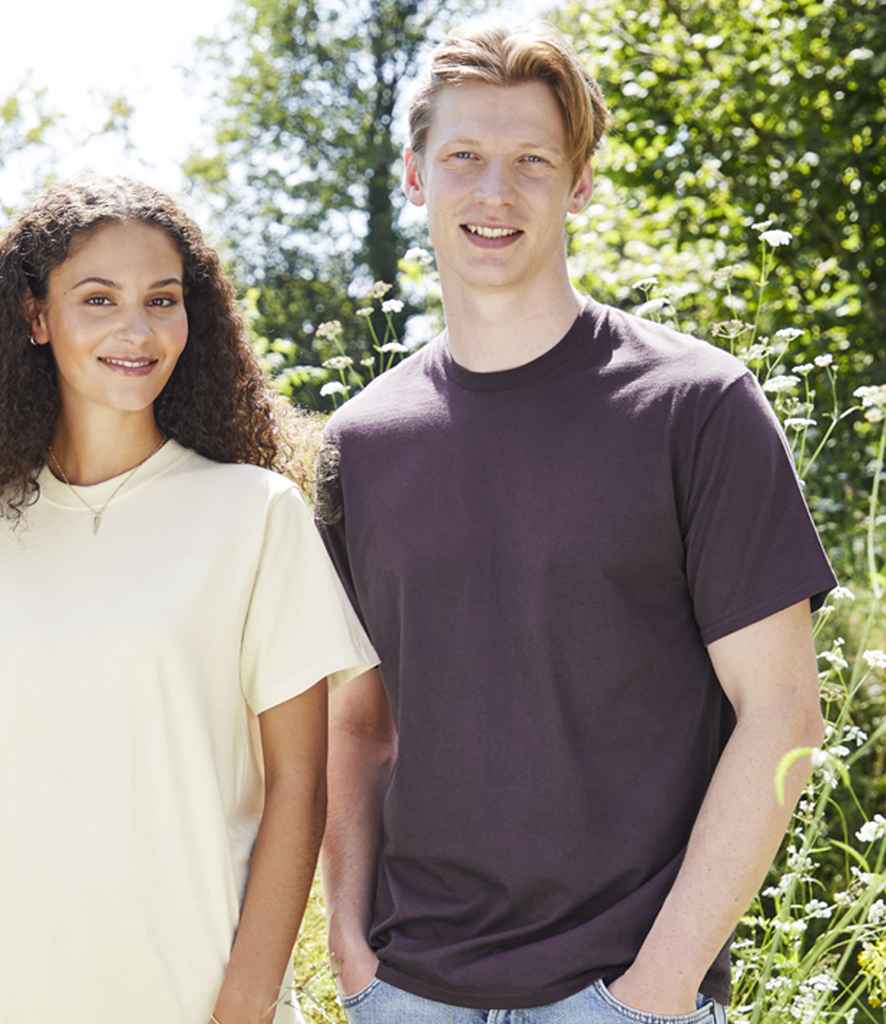 Fruit of the Loom Pure Cotton T-Shirt | Dark Plum - Lancashire Teamwear