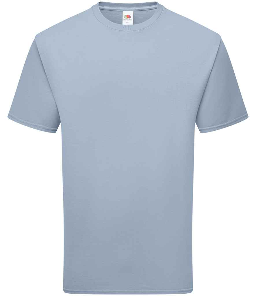 Fruit of the Loom Pure Cotton T-Shirt | Mineral Blue - Lancashire Teamwear