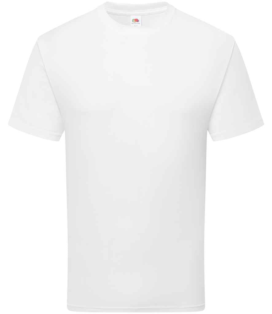 Fruit of the Loom Pure Cotton T-Shirt | White - Lancashire Teamwear