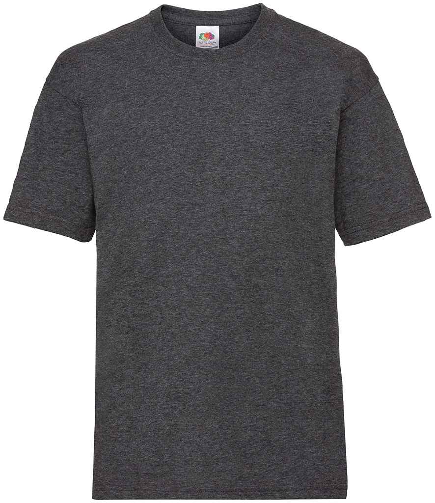 Fruit of the Loom Kids Value T-Shirt | Dark Heather Dark Heather