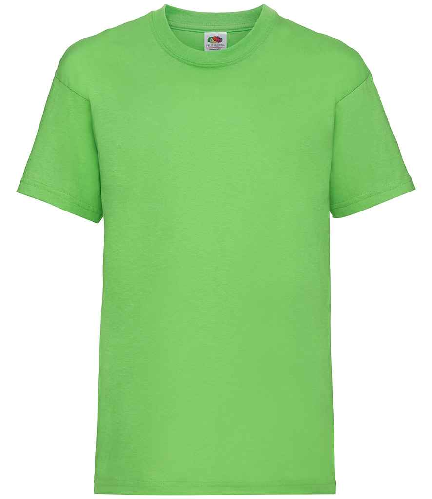 Fruit of the Loom Kids Value T-Shirt | Lime Green Lime Green